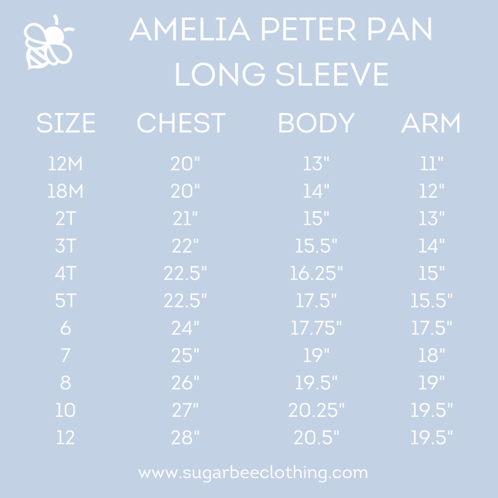 Amelia Peter Pan L/S Puff Top - Nutcracker - Sugar Bee Clothing