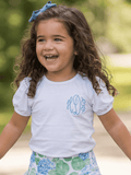 Amelia Puff Sleeve Tee - White - Sugar Bee Clothing