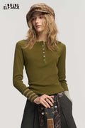Asymmetrical Patchwork Cropped Knit Cardigan with Fox Embroidery