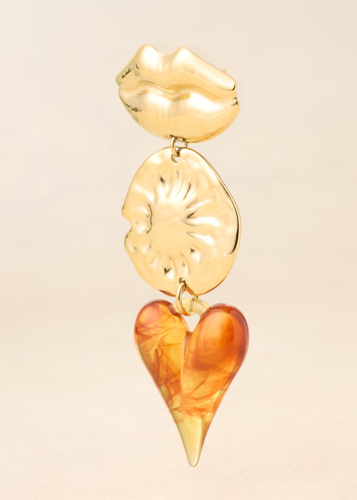 Boucles d'oreilles Lips
