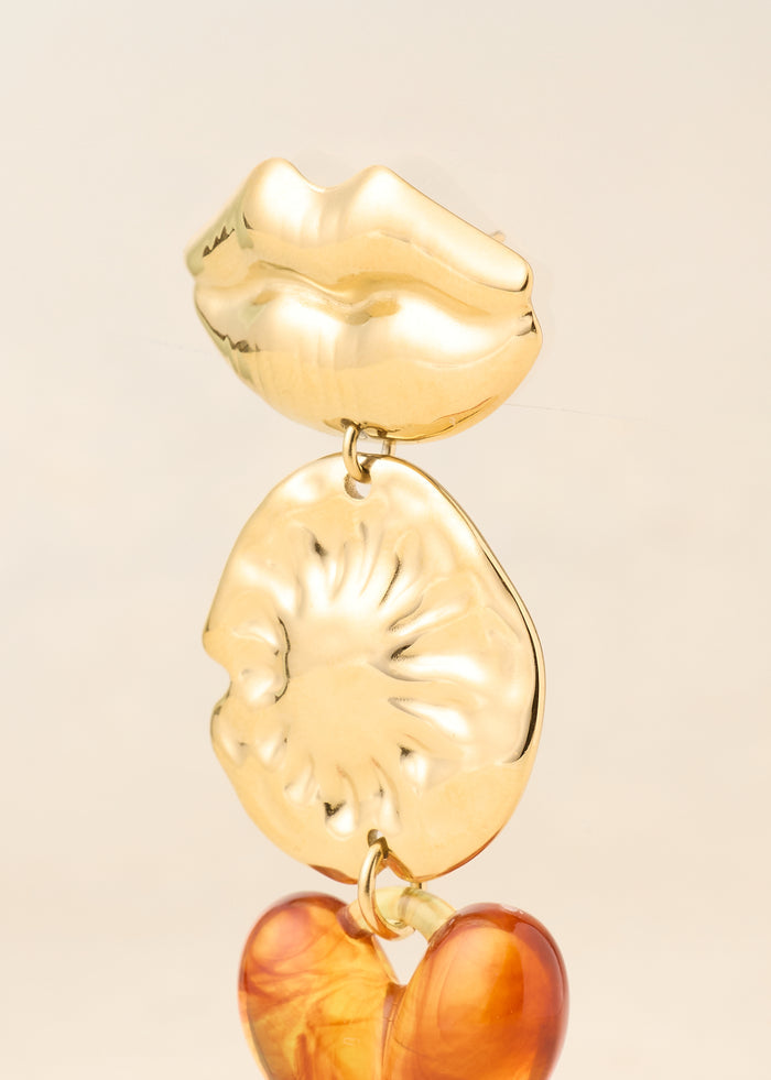 Boucles d'oreilles Lips