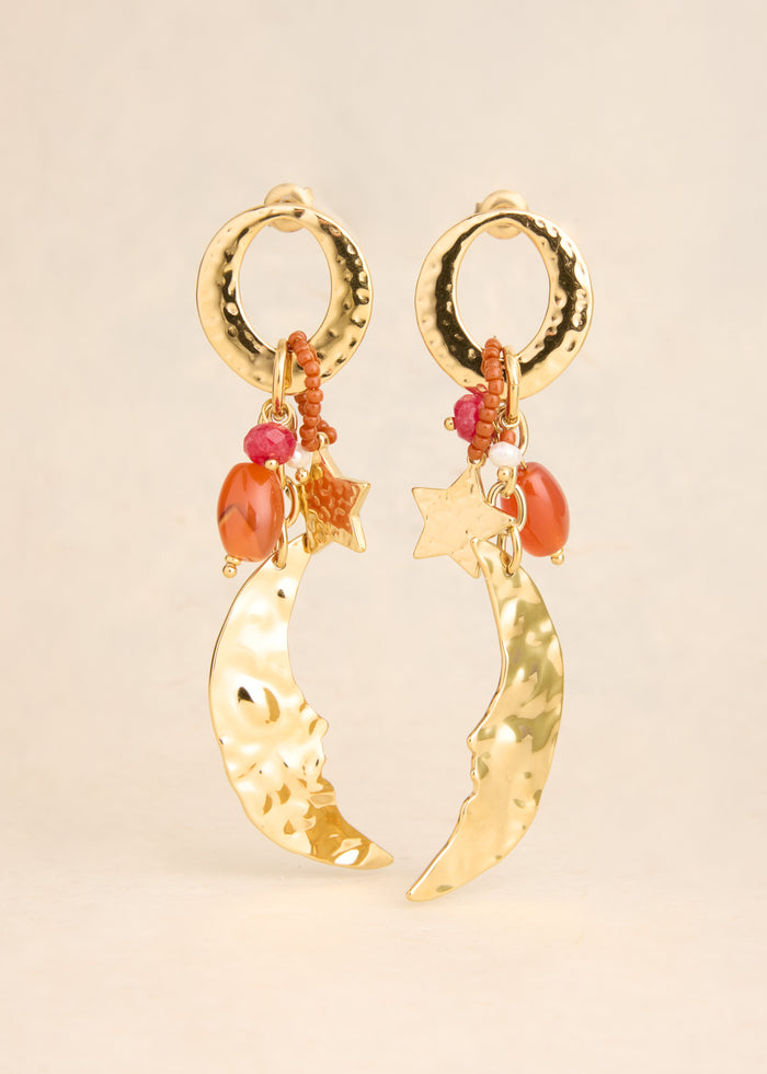Boucles d'oreilles Moon