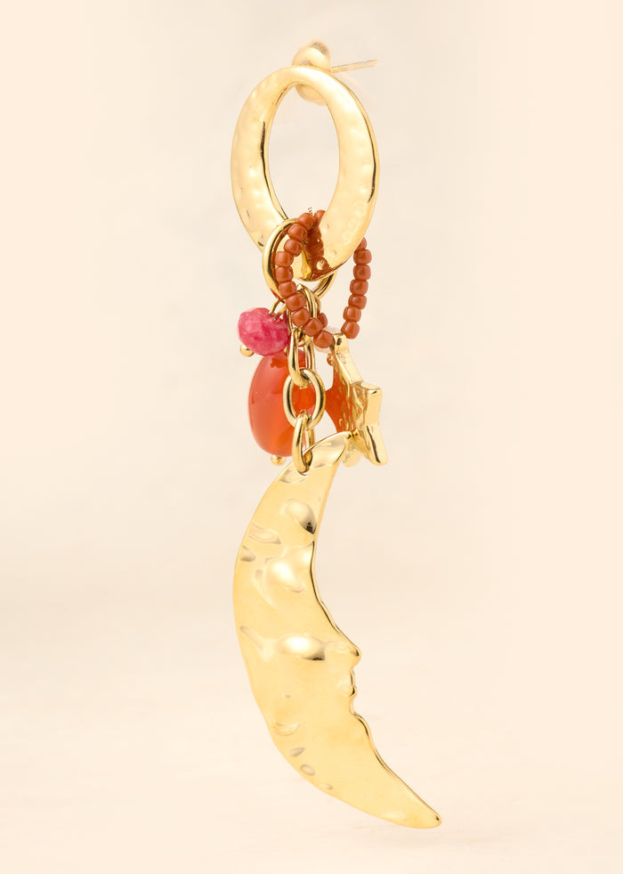 Boucles d'oreilles Moon