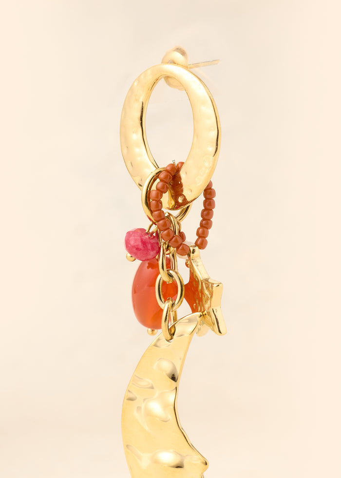 Boucles d'oreilles Moon