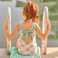 Bowback Swimsuit - Sea Turtles - Sugar Bee Clothing