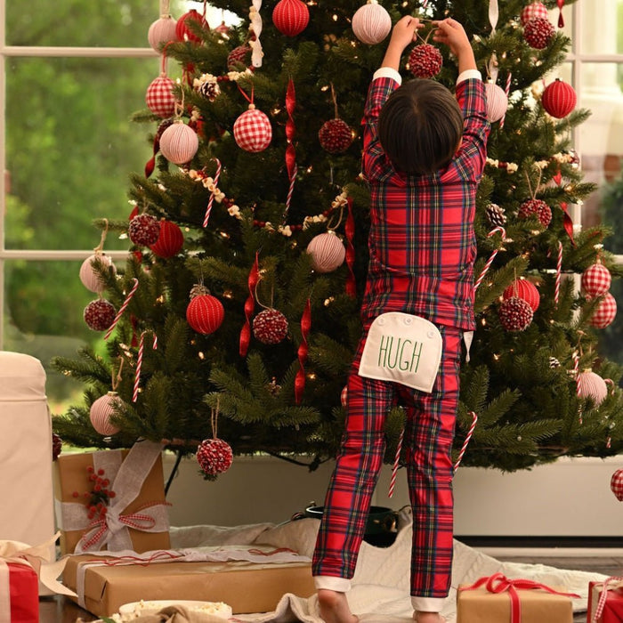 Buttflap Pajamas - Tartan Holiday Lounge - Sugar Bee Clothing