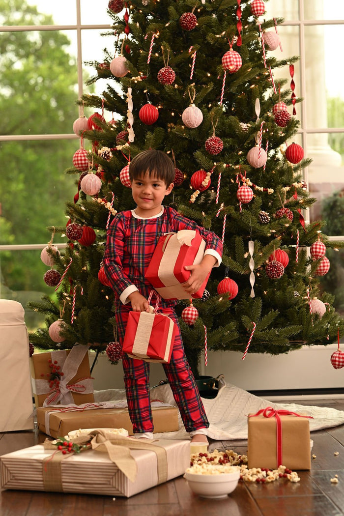 Buttflap Pajamas - Tartan Holiday Lounge - Sugar Bee Clothing
