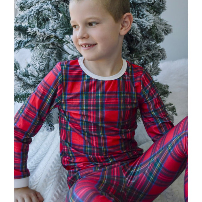 Buttflap Pajamas - Tartan Holiday Lounge - Sugar Bee Clothing