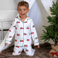 Button Down - Christmas Tractor Holiday Lounge - Sugar Bee Clothing