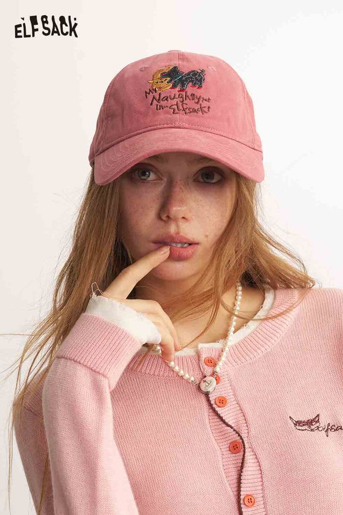 Cartoon Embroidered Baseball Cap