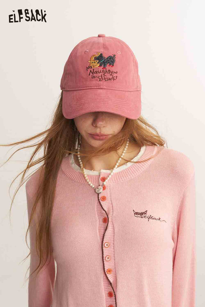 Cartoon Embroidered Baseball Cap