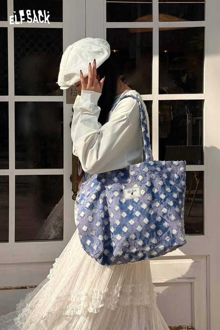 ELFSACK Casual Printed Tote Bag