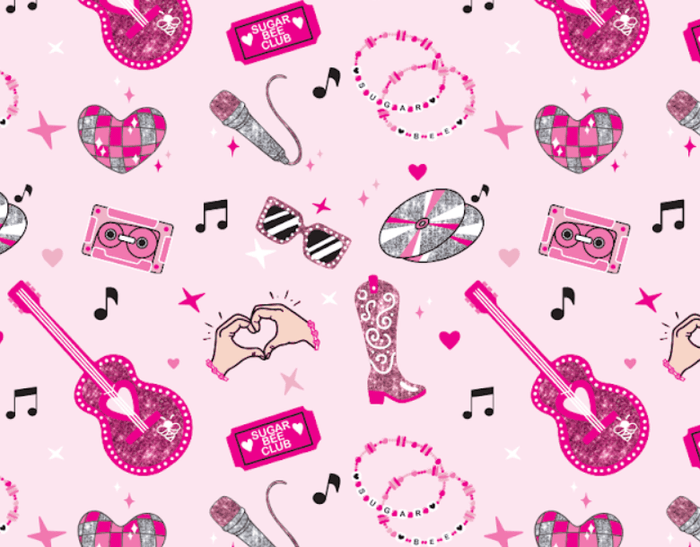 Charlie Satin Short Set - Pop Star - Sugar Bee Clothing