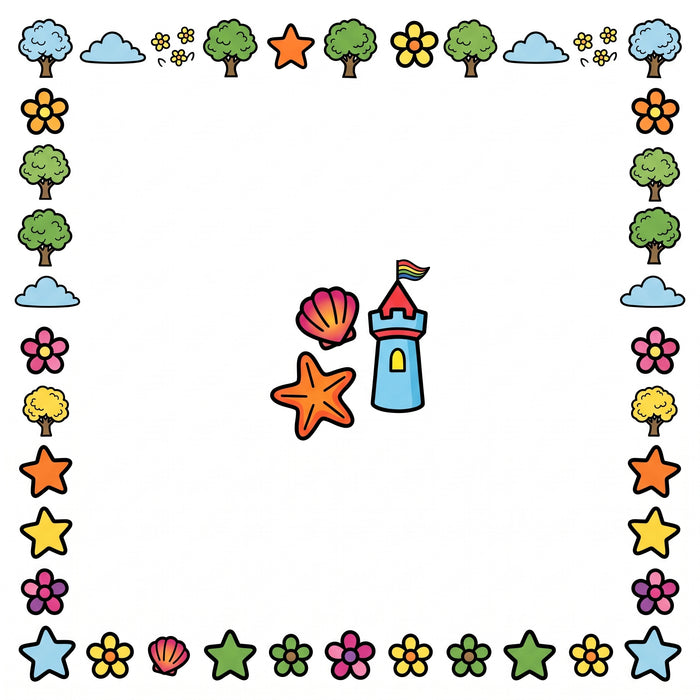 Children’s Coloring Page Adventure: Multi-Design Pack – 20 Printable Pages for Kids (Instant PDF)