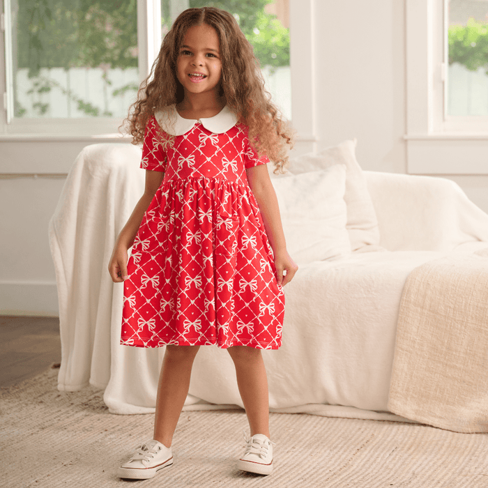 Claire Twirl Dress - Be Mine - Sugar Bee Clothing