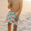 Compression Swim Shorts - Sea Turtles - Sugar Bee Clothing