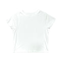 Crop Tee - White - Sugar Bee Clothing