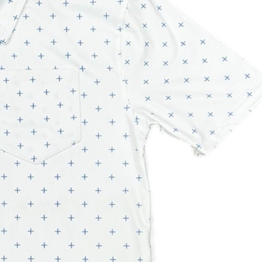 Men's Pocket Polo - French Blue - Sugar Bee Clothing