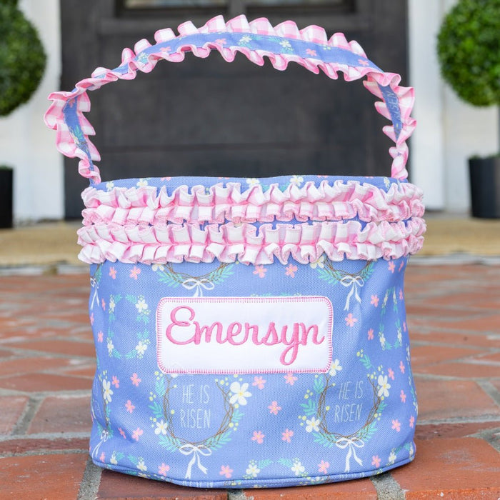 Easter Basket - He is Risen - Sugar Bee Clothing
