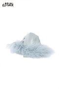 ELFSACK Elegant French Retro Feather Hair Claw Clip Versatile Temperament