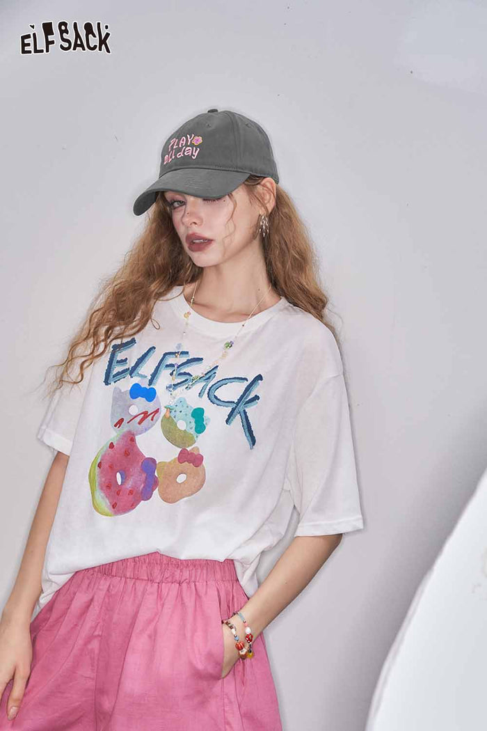 ELFSACK Embroidered Vintage Baseball Cap