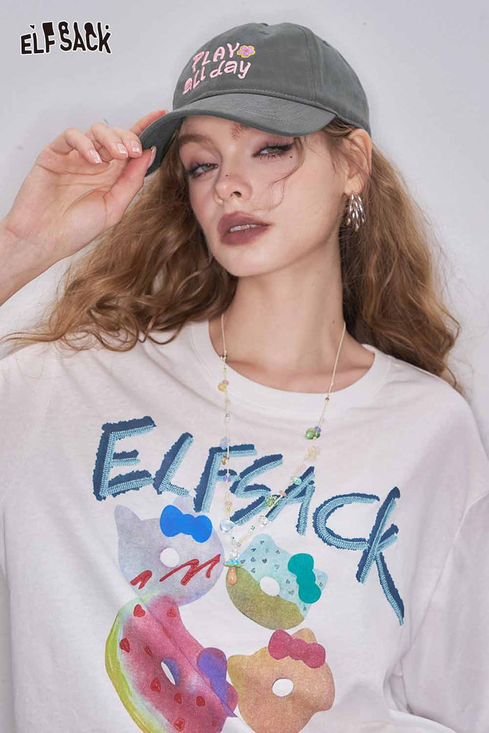 ELFSACK Embroidered Vintage Baseball Cap