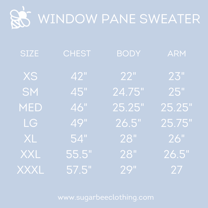 Emerson Crew Sweater - Amber Windowpane - Sugar Bee Clothing