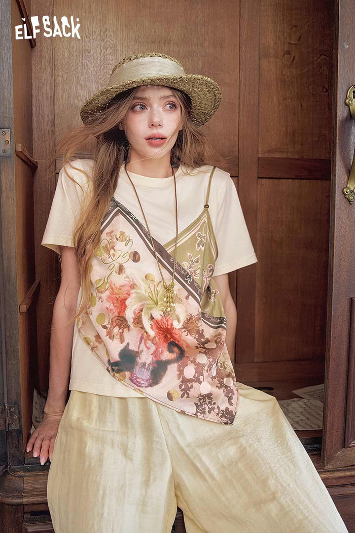 Floral Print Matching Set
