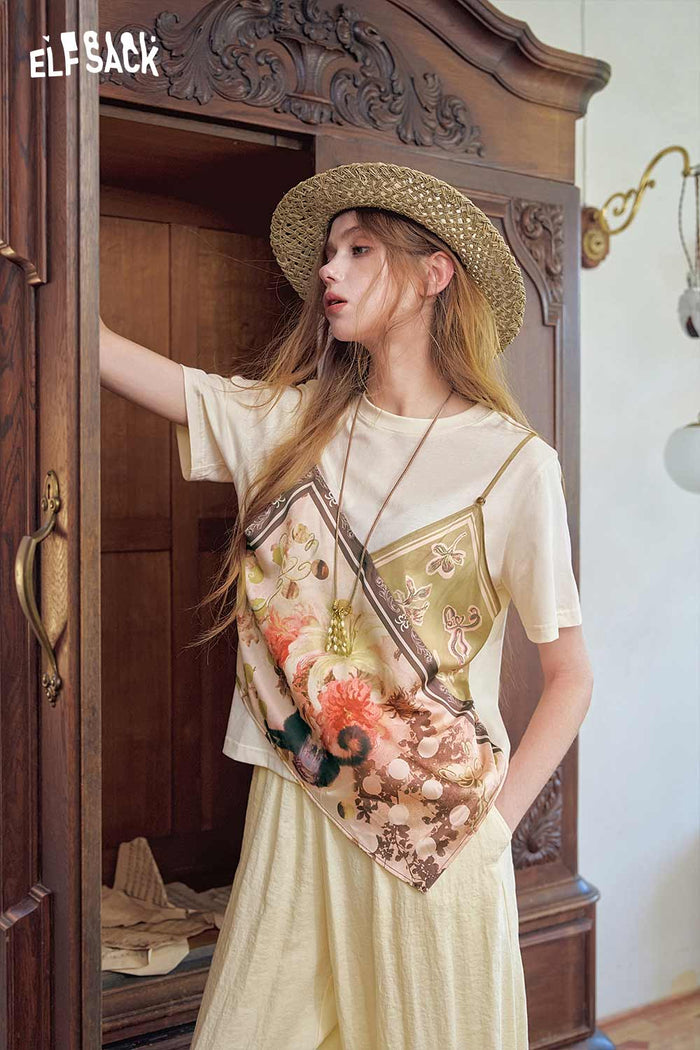 Floral Print Matching Set