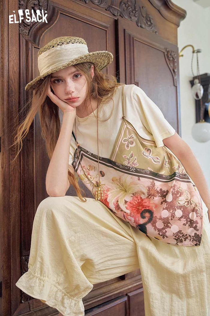 Floral Print Matching Set