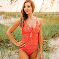 Flutter Swim - Red Dots - Sugar Bee Clothing