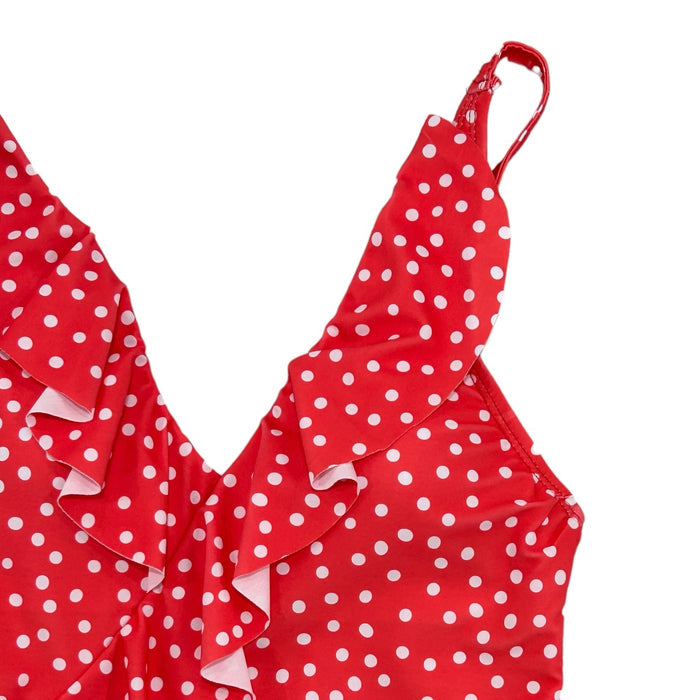 Flutter Swim - Red Dots - Sugar Bee Clothing