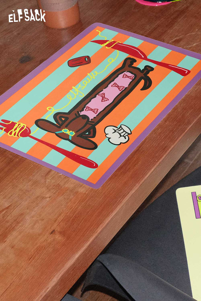 ELFSACK Fun Graphic Placemat
