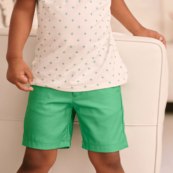 Golf Shorts - Emerald - Sugar Bee Clothing