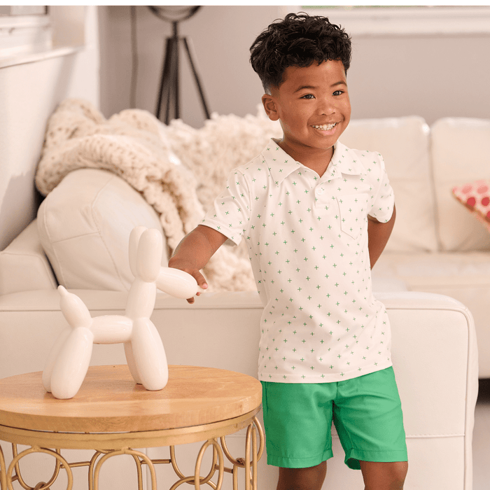 Golf Shorts - Emerald - Sugar Bee Clothing