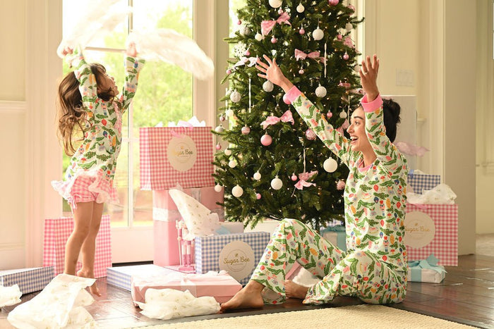 Lounge Set - Nutcracker Holiday Lounge - Sugar Bee Clothing