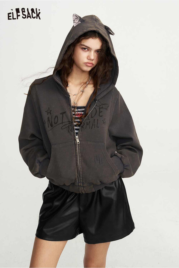 High Waist Two-Button Smocked Shorts