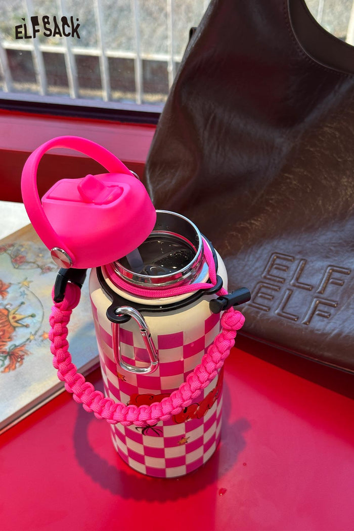 ELFSACK Insulated Checkerboard Tumbler