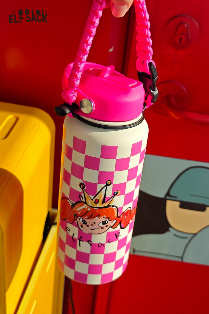 ELFSACK Insulated Checkerboard Tumbler