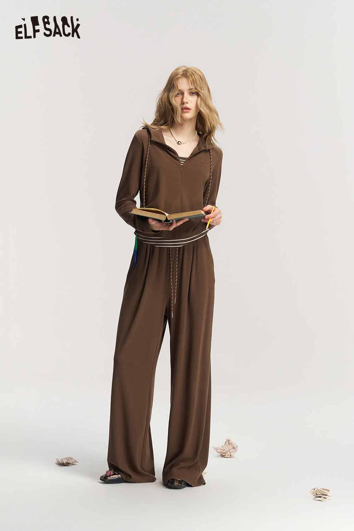 Knit Fake Two Piece Matching Sets