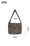 ELFSACK Light Leopard Crossbody Bag