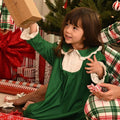 Long Gown - Emerald Green Holiday Lounge - Sugar Bee Clothing