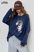 Long Sleeve Rabbit Graphic Tee
