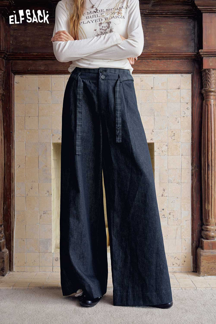 Loose Wide Leg Drawstring Pants