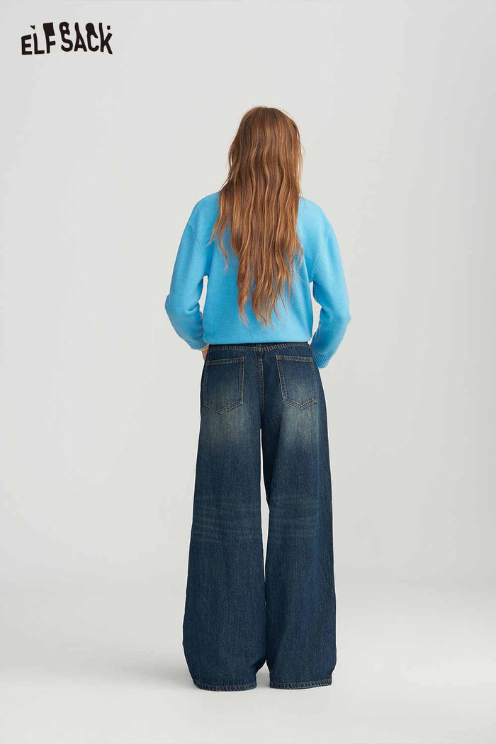 Loose Wide Leg Graffiti Print Pants
