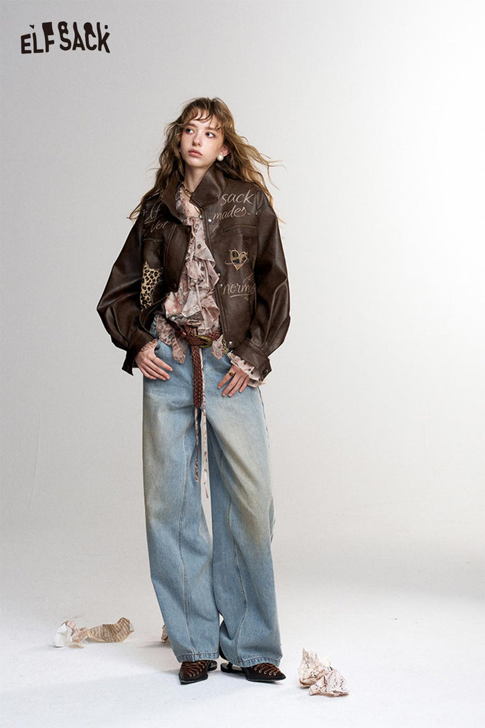 Loose Wide Leg Jeans