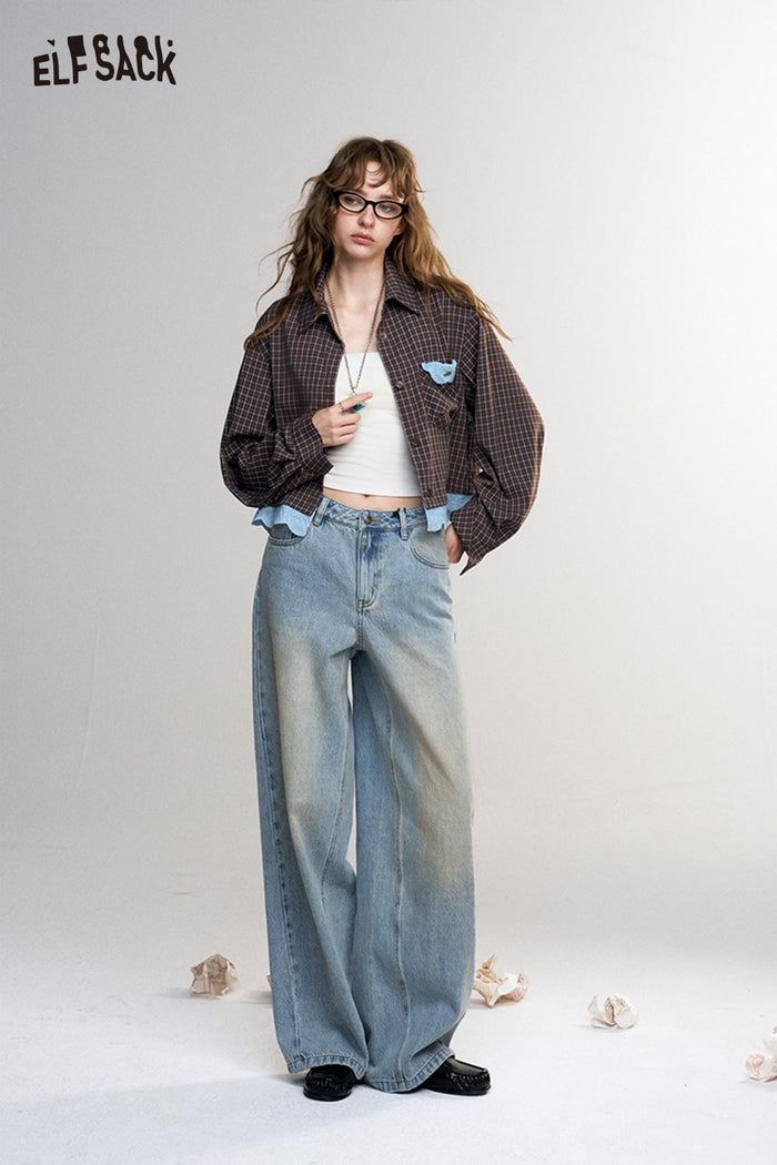 Loose Wide Leg Jeans