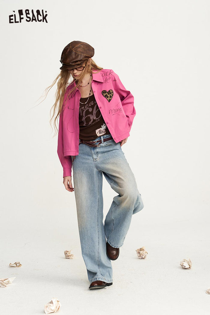 Loose Wide Leg Jeans