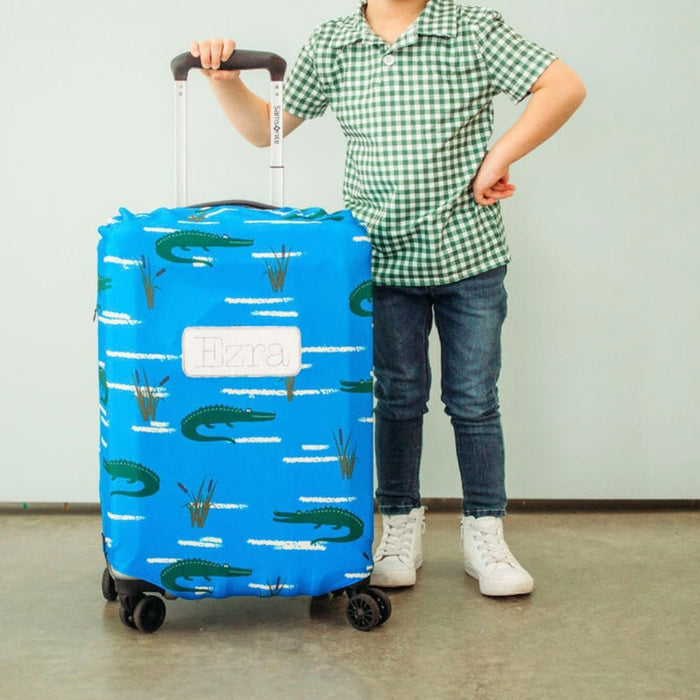 Luggage Cover - Alligators - Sugar Bee Clothing
