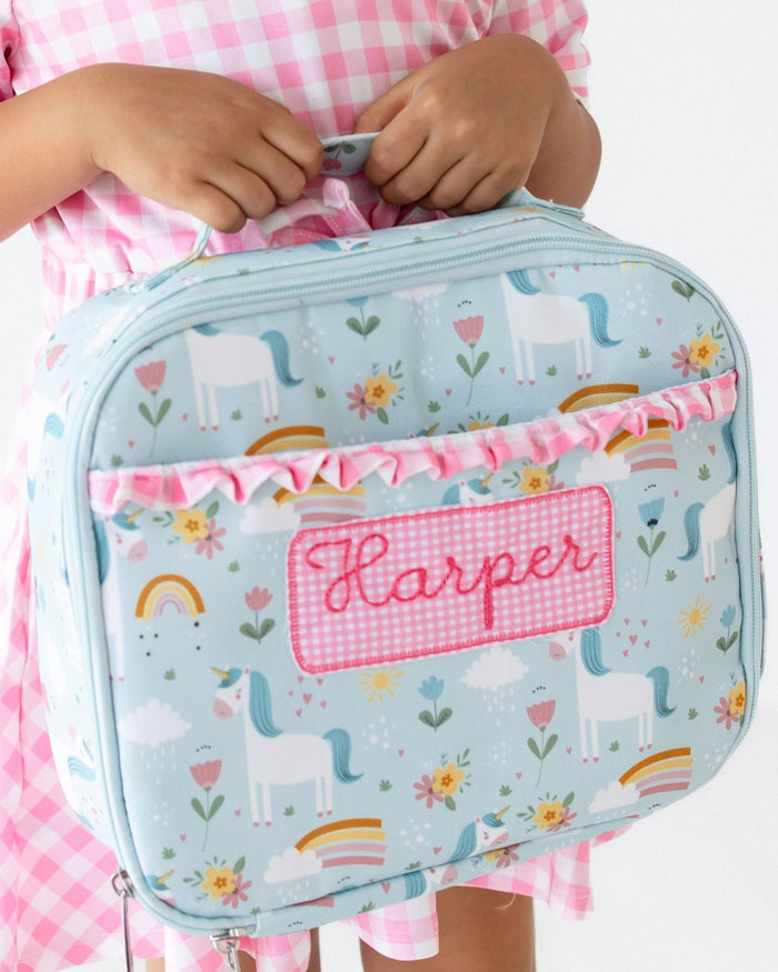 *PREORDER* Lunch Bag - Unicorns - Sugar Bee Clothing